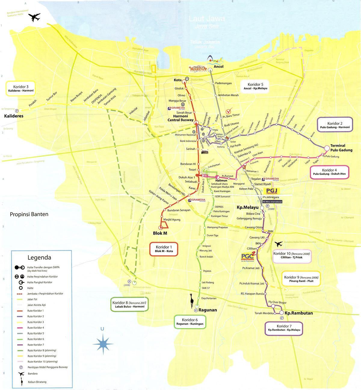 peta dari peta ancol Jakarta