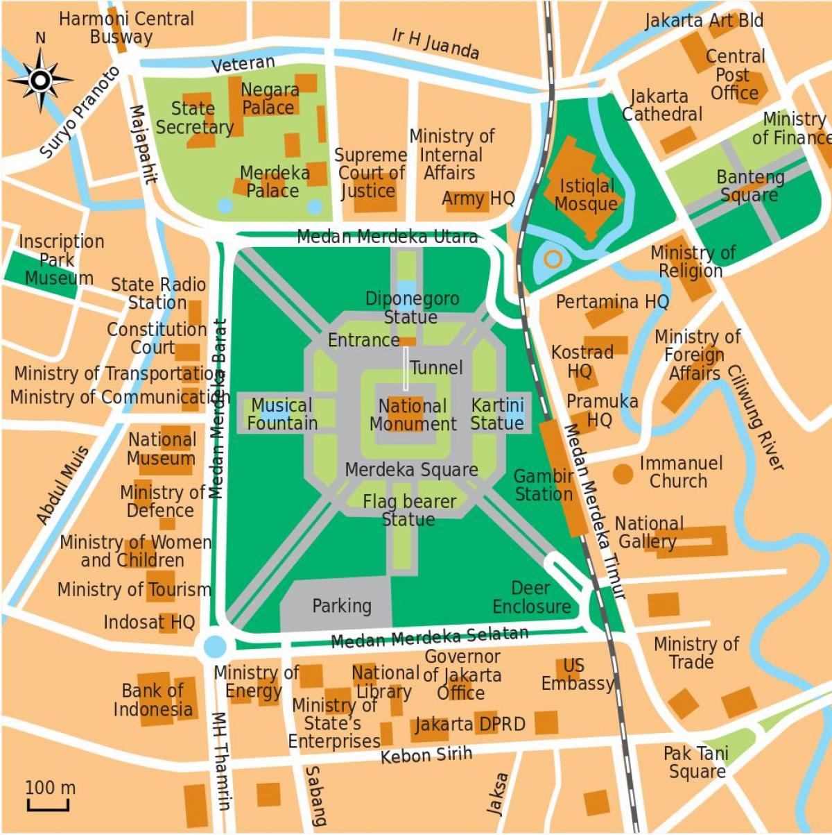 peta kantor Jakarta
