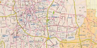 Peta jalan Jakarta
