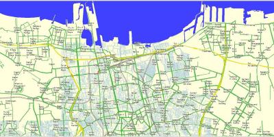 Peta Jakarta utara